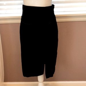 High waist pencilskirt